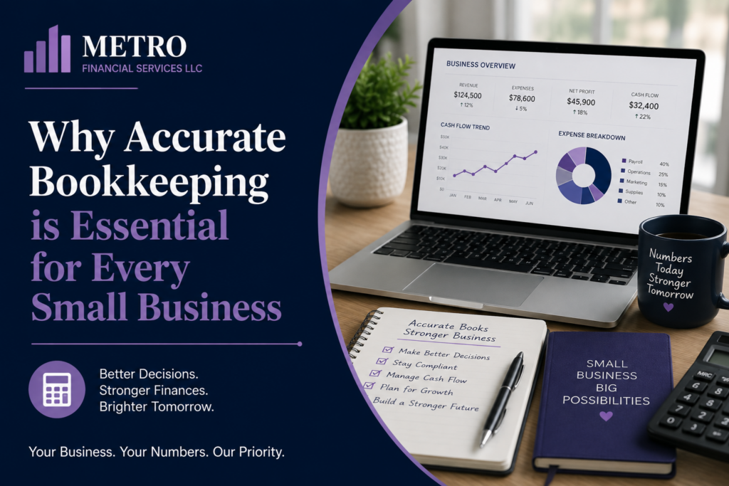 Why Accurate Bookkeeping Is Essential for Every Small Business